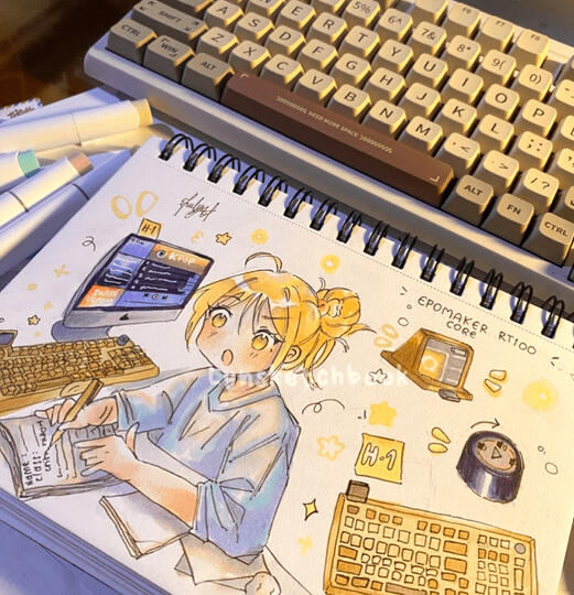 “Current Working Desk” for Epomaker