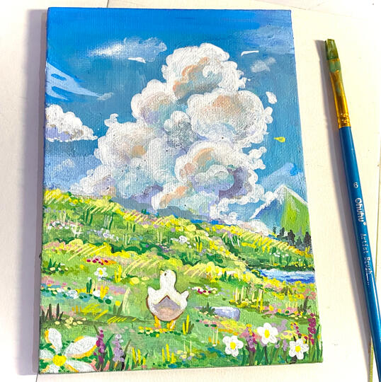 “Enjoying the Clouds” for Yupi Indonesia Content